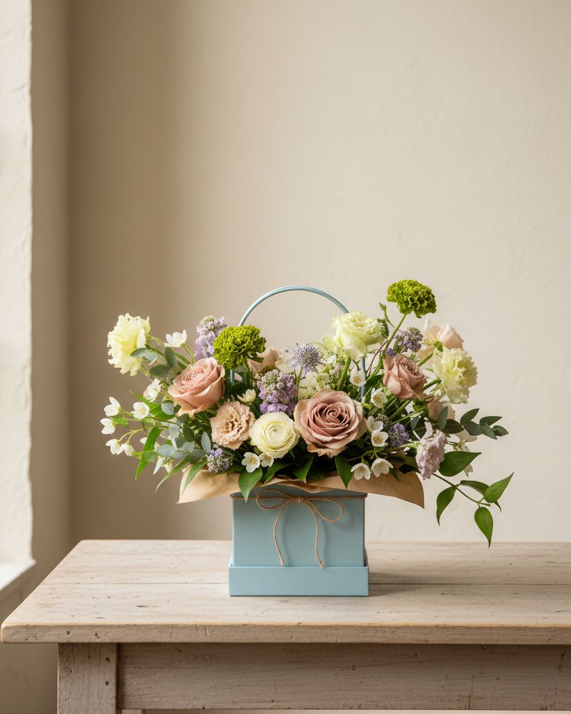 Aqua Box Florist Choice
