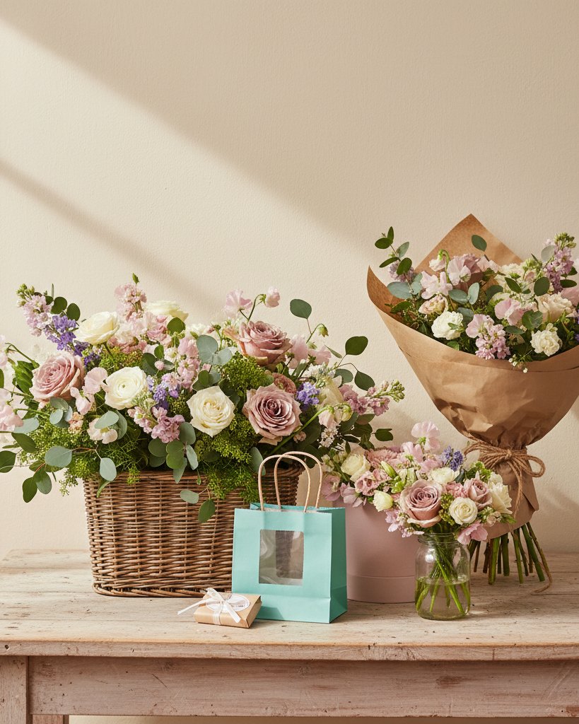 The Flower Box (plus free chocs)